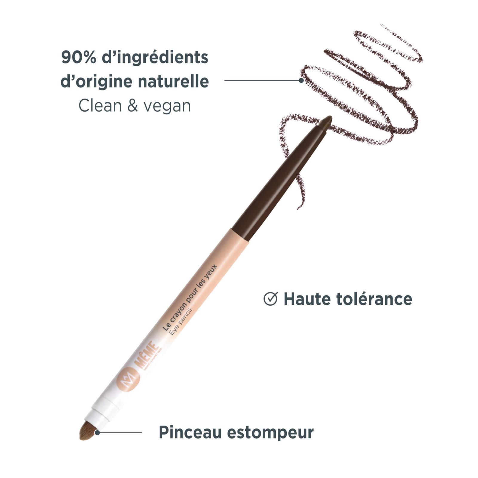 High tolerance eye pencil - MÊME Cosmetics