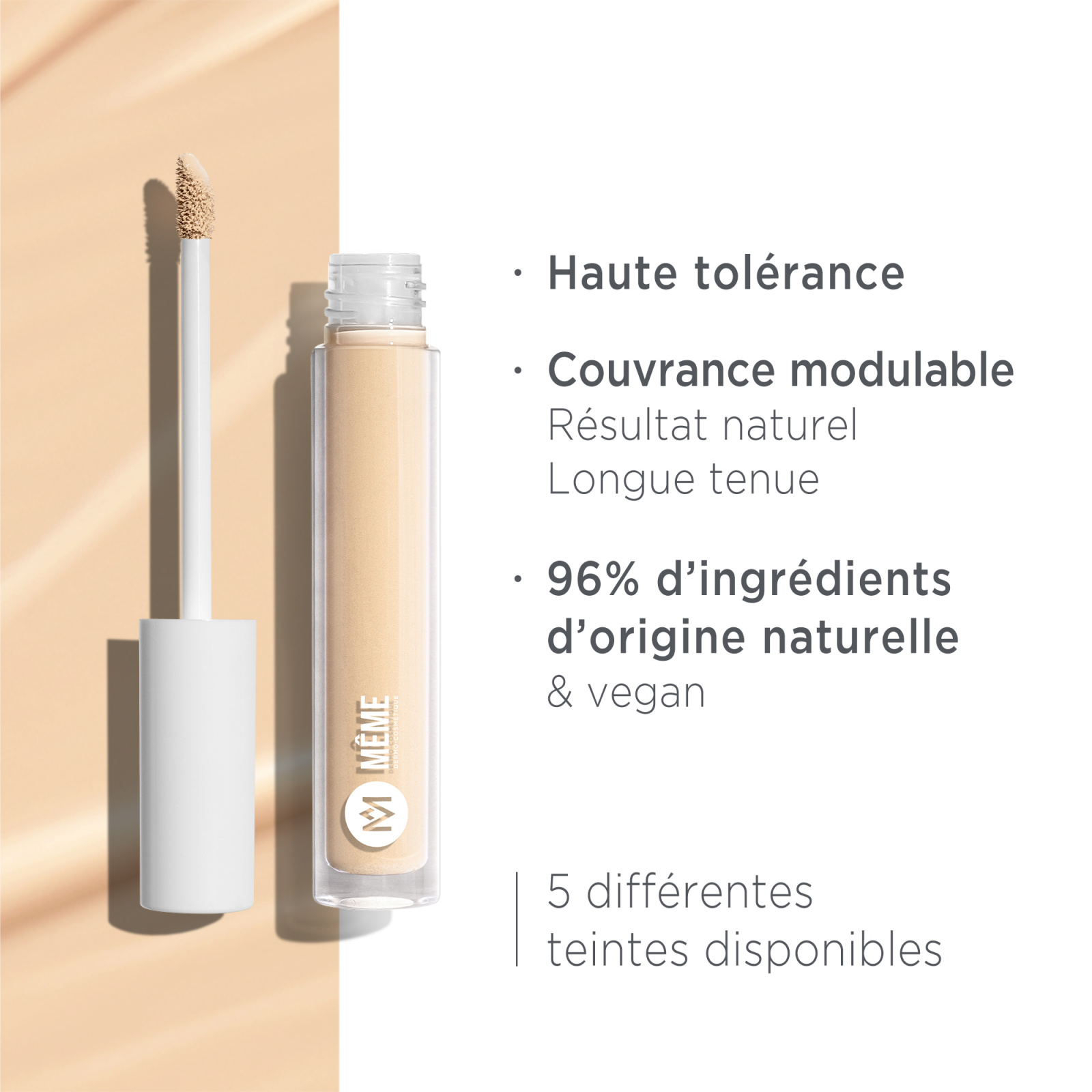 Light and sensibles skin concealer - MÊME Cosmetics