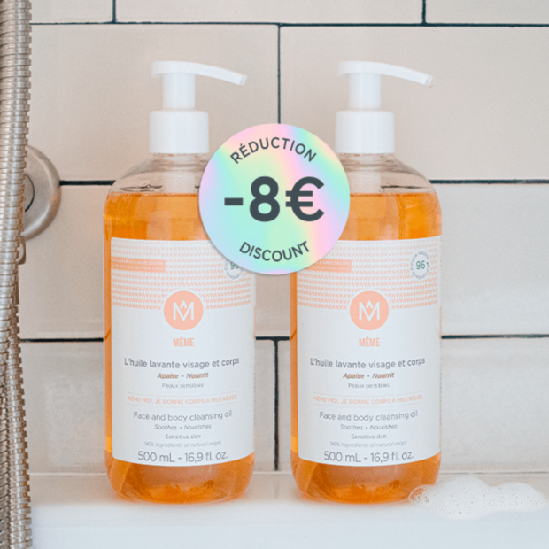 Face and body cleansing oil duo